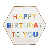 Happy Birthday to You Plate(Large)