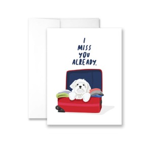 I Miss You Already Greeting Card