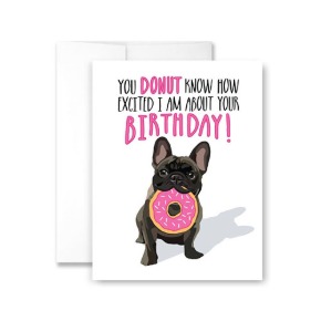 Donut Birthday Greeting Card
